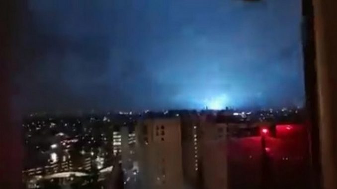 destellos luz mexico sismo terremoto