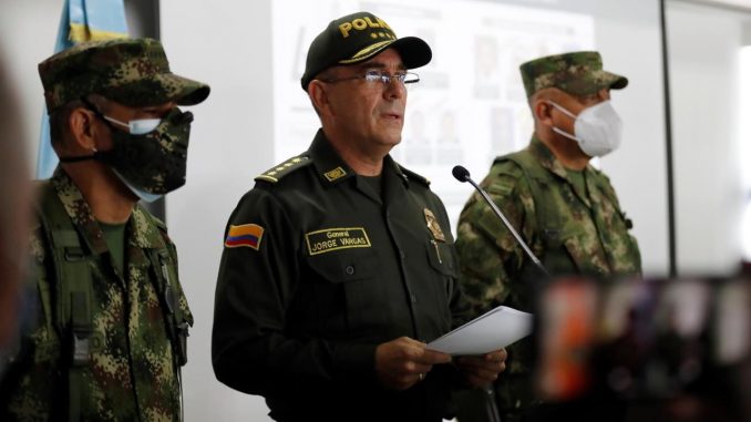El director de la Policía colombiana, general Jorge Luis Vargas, en una fotografía de archivo. EFE/Mauricio Dueñas Castañeda Policía
