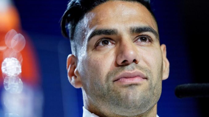 El delantero colombiano Radamel Falcao, en una fotografía de archivo. EFE / Rodrigo Jimenez Rayo Vallecano