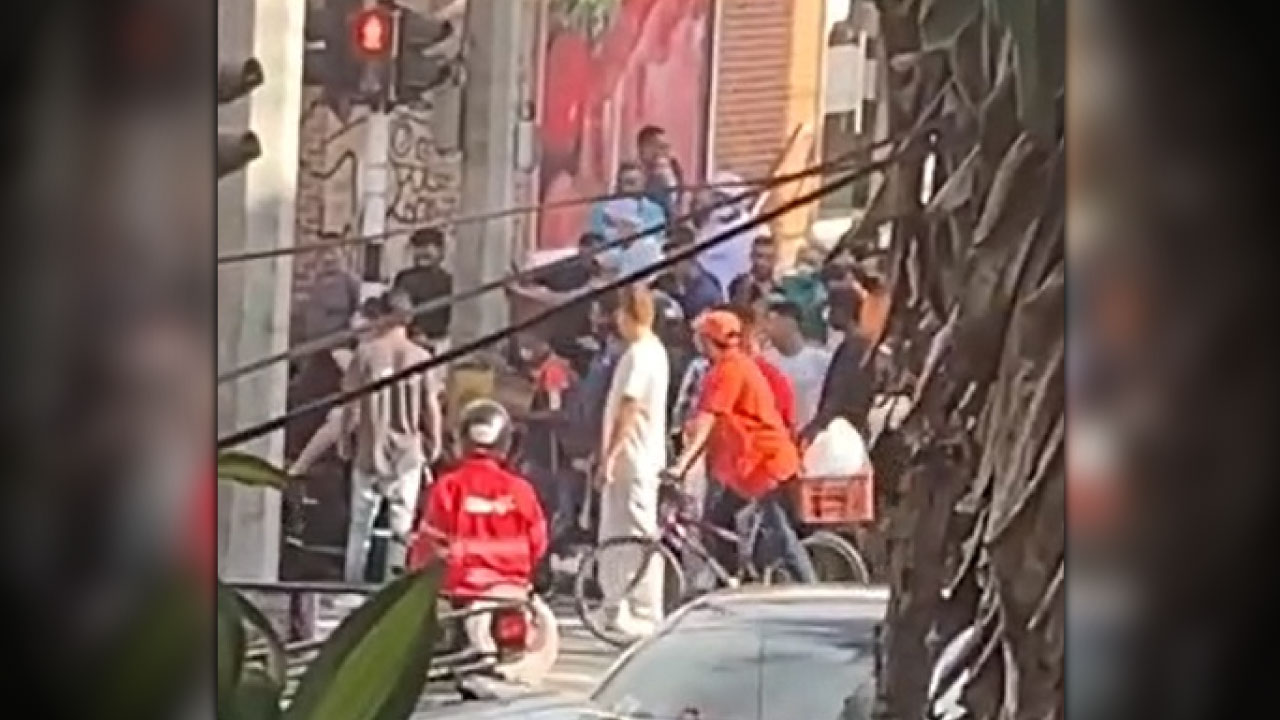 [Video] Reportaron balacera en la calle San juan con 78