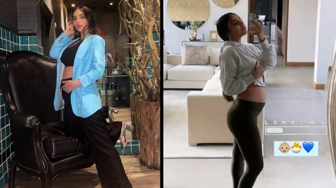 hermana de james barriga embarazada