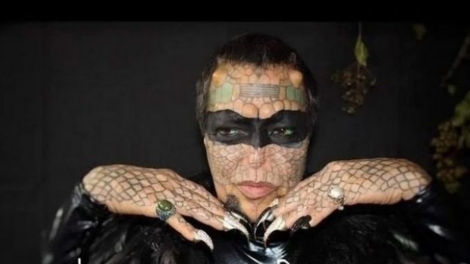 hombre La Dama dragón