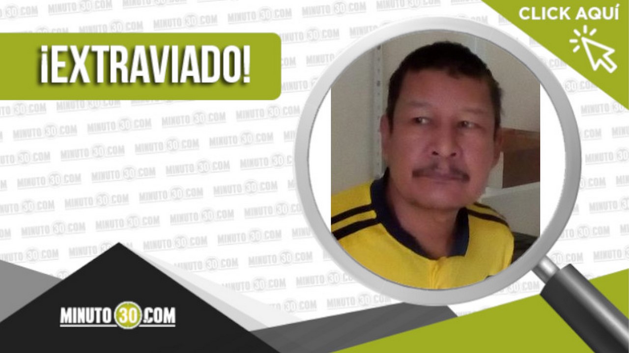 Jorge Elías Celis se desapareció desde el 15 de septiembre en el Barrio Triste