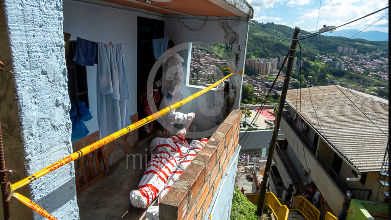 EN FOTOS Y VIDEO: Así fue la inspección técnica del doble homicidio en La Sierra 6 La Sierra