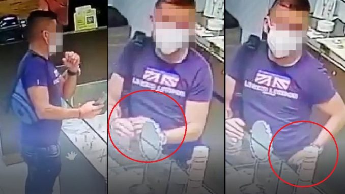 Se metió a joyería en Oviedo y se habría robado una esclava Se metió a joyería en Oviedo y se habría robado una esclava