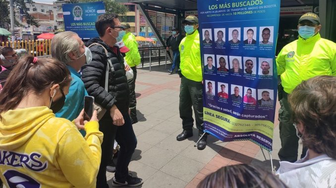 los mas buscados del transmilenio1