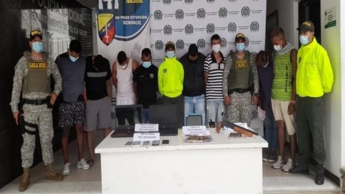 Cayeron ocho presuntos integrantes de 'Los 27' Cayeron ocho presuntos integrantes de 'Los 27'