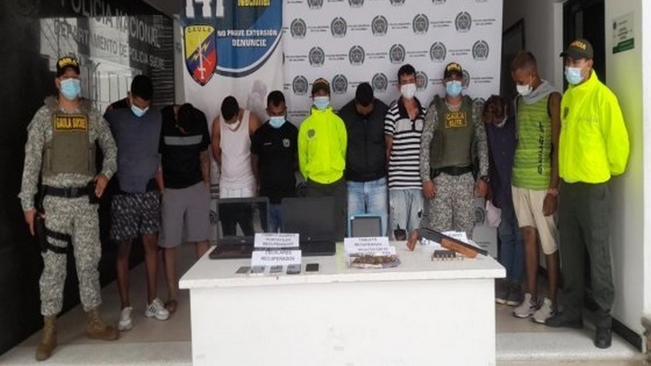 Cayeron ocho presuntos integrantes de 'Los 27'