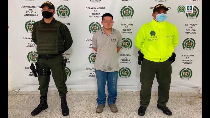 Lo encarcelaron por el asesinato de un menor en Ituango Lo encarcelaron por el asesinato de un menor en Ituango