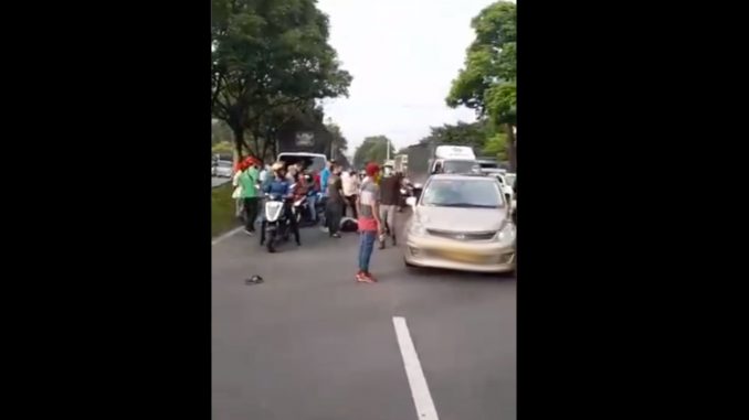 minorista accidente muerto Minorista