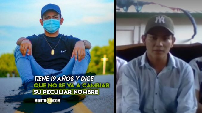 ¡Se llama 6! Este es el joven que tendría el nombre más corto de Colombia ¡Se llama 6! Este es el joven que tendría el nombre más corto de Colombia