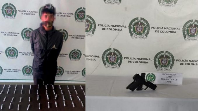 En Aranjuez capturaron a un sujeto e incautaron un arma En Aranjuez capturaron a un sujeto e incautaron un arma