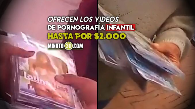 Denuncian que están vendiendo pornografía infantil en Bogotá Denuncian que están vendiendo pornografía infantil en Bogotá