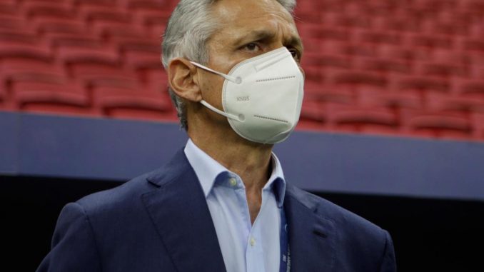 El seleccionador de Colombia, Reinaldo Rueda, en una fotografía de archivo. EFE/Joedson Alves Rueda