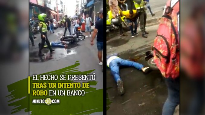 Tremenda balacera en el centro de Cali dejó un muerto Tremenda balacera en el centro de Cali dejó un muerto