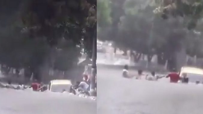 Arroyo arrastró un taxi en Barranquilla Arroyo arrastró un taxi en Barranquilla