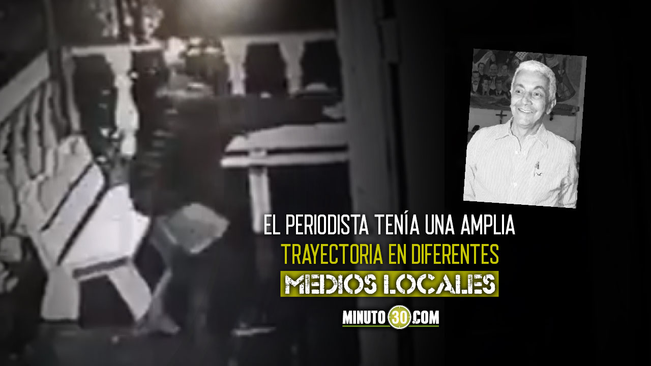 Asesinaron a reconocido periodista en una tienda en Tuluá
