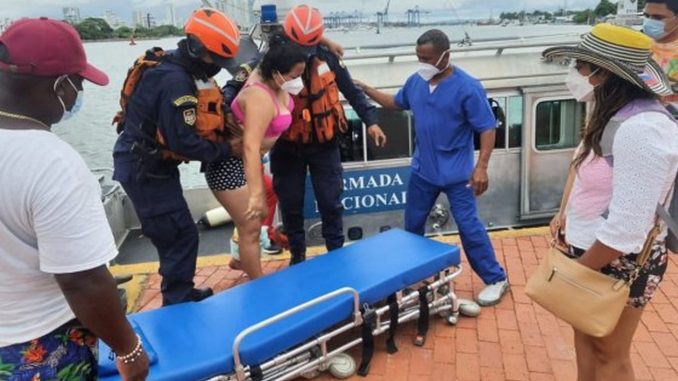 turista peruana afectada isla el rosario