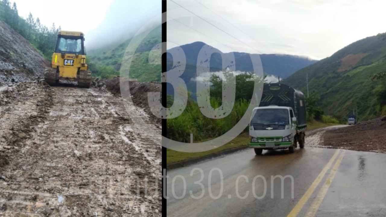 Novedades en las vías de Antioquia durante este domingo