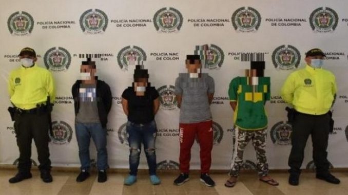4 personas adolescente homicidio quindio