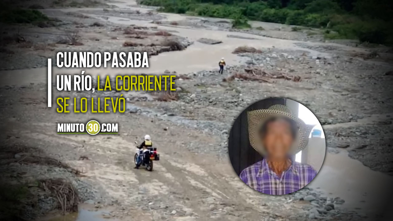 En Santa Fe de Antioquia se registró la trágica muerte de un adulto mayor, quien falleció ahogado tras caerse del caballo en el que se movilizaba.