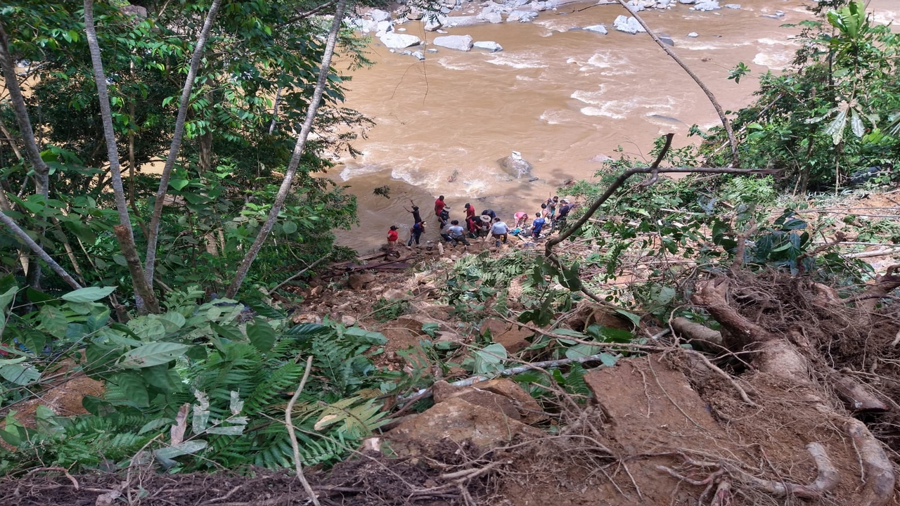 Autoridades buscan a un menor de 2 años que cayó al río Nechí, en Antioquia