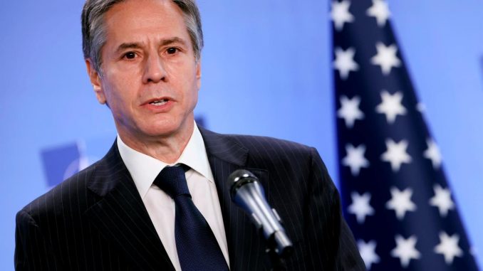 Imagen de archivo, Antony Blinken, el secretario de Estado de EE.UU. EFE/EPA/KENZO TRIBOUILLARD/Pool síndrome de La Habana