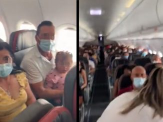 ¡Hicieron 'vaca'! Querían bajar a una bebé de un vuelo Medellín - Cali y los pasajeros no lo permitieron 1 ¡Hicieron 'vaca'! Querían bajar a un bebé de un vuelo Medellín - Cali y los pasajeros no lo permitieron
