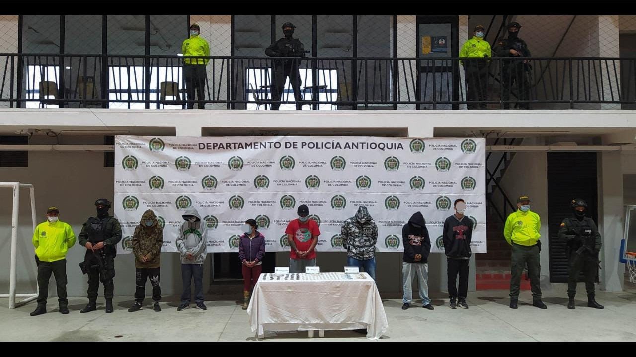 Agarraron a 10 tipos que utilizarían niños para vender ‘vicio’ en Rionegro