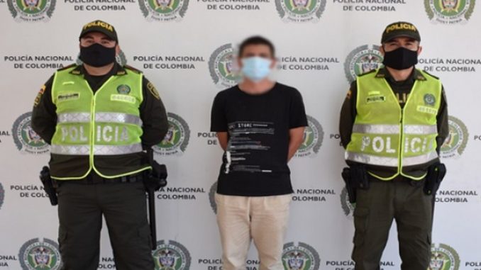Cogieron a ciudadano colombiano solicitado por las autoridades de Brasil por tráfico de drogas