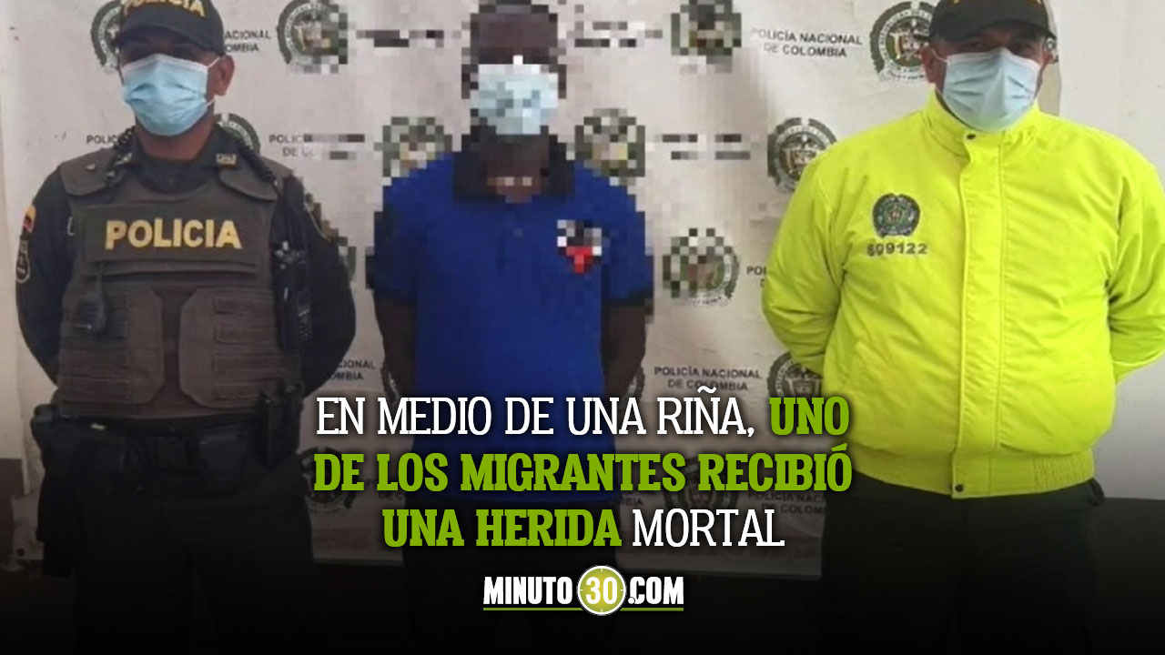 Cogieron a un haitiano que habría asesinado a otro en Necoclí, Antioquia