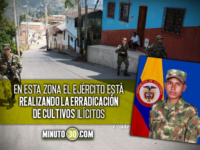Ejército confirmó que la muerte del soldado en Ituango no tiene relación con las retaliaciones del 'Clan del Golfo'