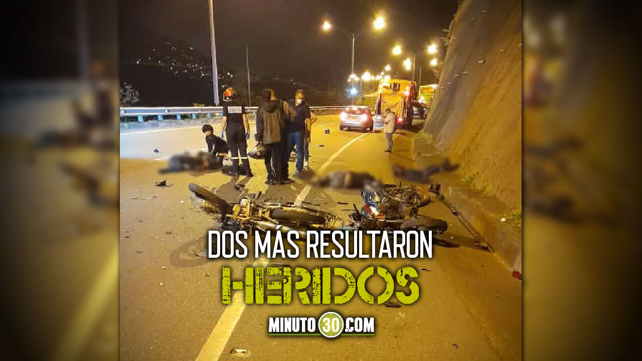 EN FOTOS: En Barbosa se registró un horrible accidente en el que murieron dos personas