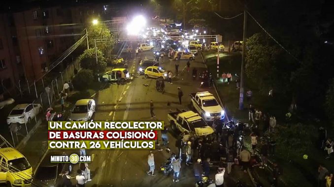 Grave accidente en Robledo El Diamante dejó 25 heridos Policía
