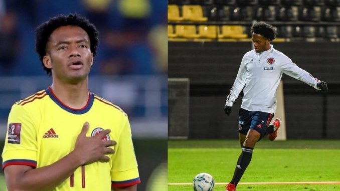 Juan Guillermo Cuadrado 'El Panita' no podrá jugar este domingo ante Brasil