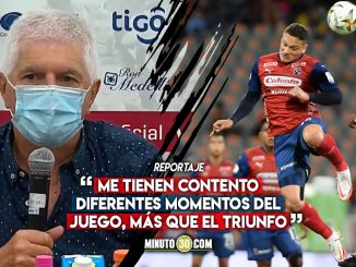 Julio Comesaña celebra que Medellín está mostrando cosas nuevas 1 Julio Comesana celebra que Medellin esta mostrando cosas nuevas 1
