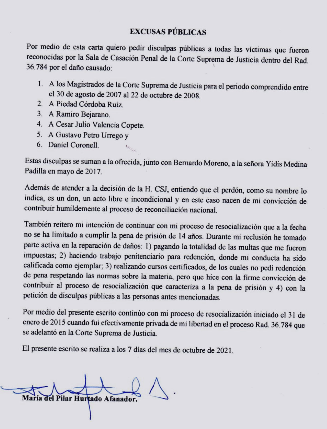 María del Pilar Hurtado