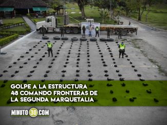 ¡Tremendo golpe en el Huila! Incautaron 434 kg de clorhidrato de coca que valdrían más de dos mil millones 1 Tremendo golpe al narcotráfico en el Huila