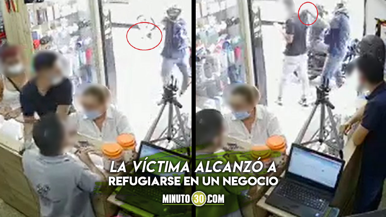 "¡Me salvé de milagro!" En Copacabana, un tipo después de robarlo intentó dispararle pero la bala no salió