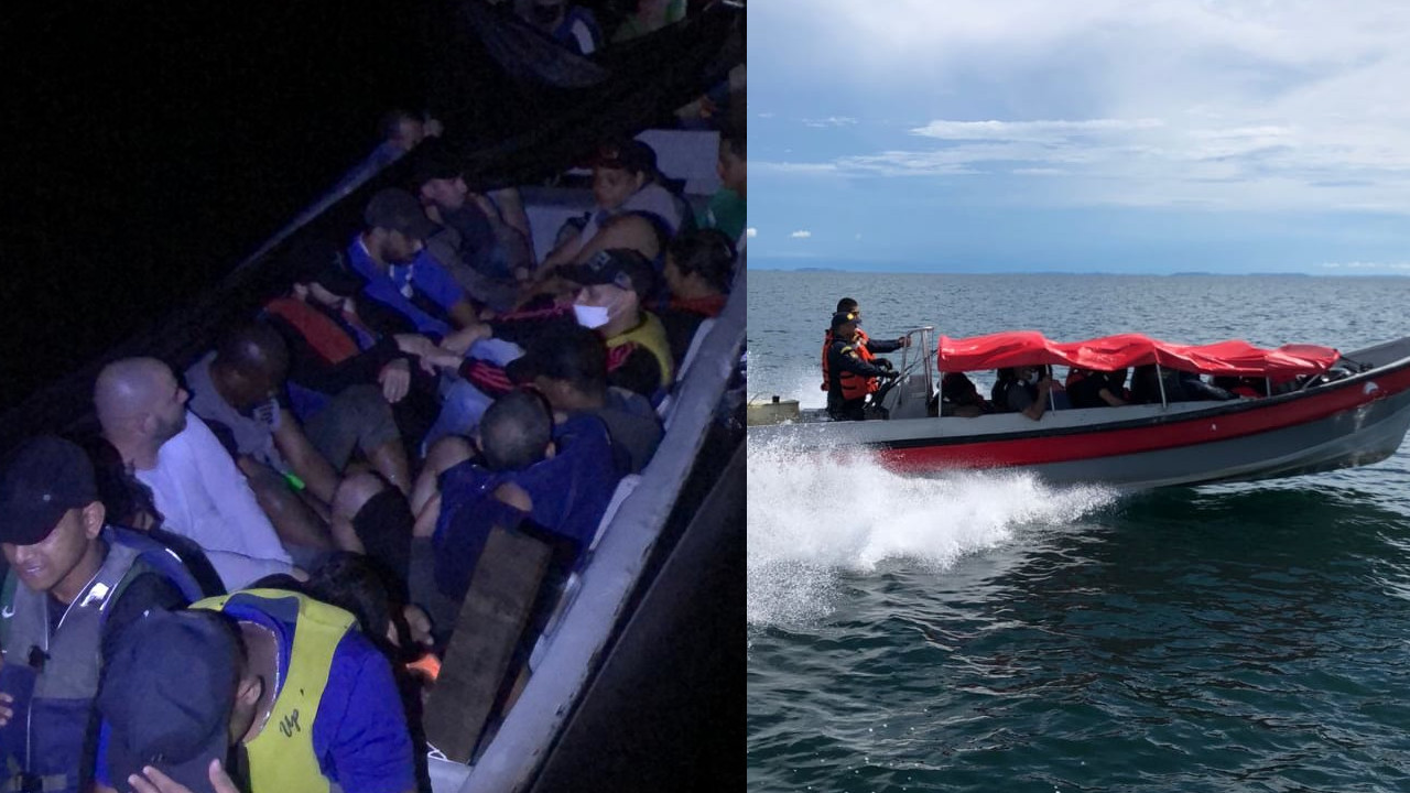 ¡Están desesperados! Migrantes en Necoclí están abordando lanchas ilegales en horarios peligrosos