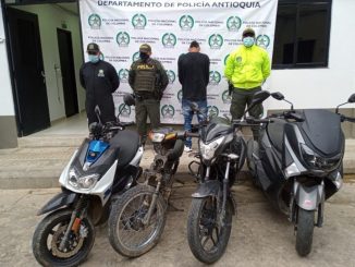 Policía recuperó siete motos y dos carros que estaban reportados como robados 1 Policía recuperó siete motos y dos carros que se habían robado