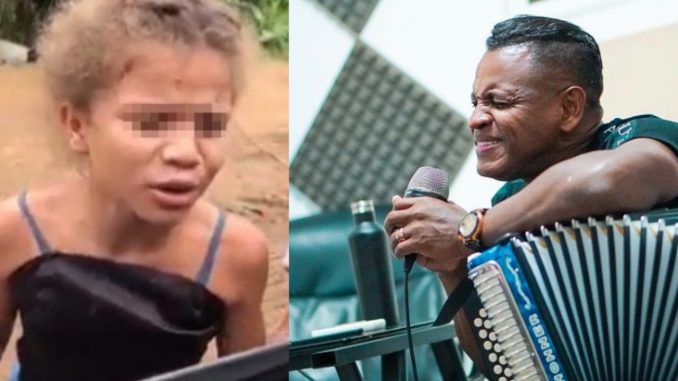 Omar Geles está buscando a la niña que tapa huecos y que cautivó con su hermosa voz Omar Geles está buscando a la niña que tapa huecos y que cautivó con su hermosa voz