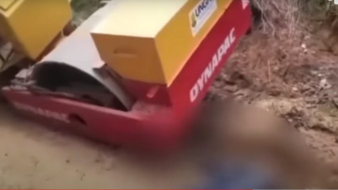 OPERARIO MUERTO POR APLANADORA APLANADORA