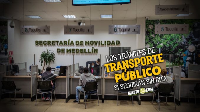 Secretaria-de-Movilidad-en-Medellin-solo-atendera-con-cita-previa-en-Caribe Secretaría de Movilidad Medellín