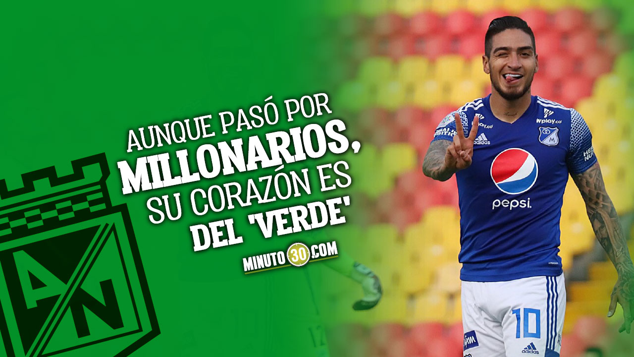 Video: ¿Sería un sueño? Chicho Arango se declaró hincha de Atlético Nacional, e ilusionó a más de uno 1 Nacional Chicho Arango