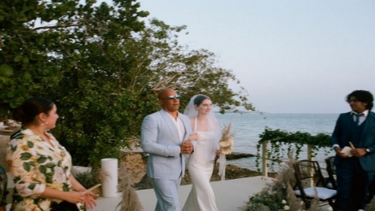 VIDEO: ¡Conmovedor! Vin Diesel entregó en el altar a Meadow, la hija del fallecido Paul Walker 1 Vin Diesel