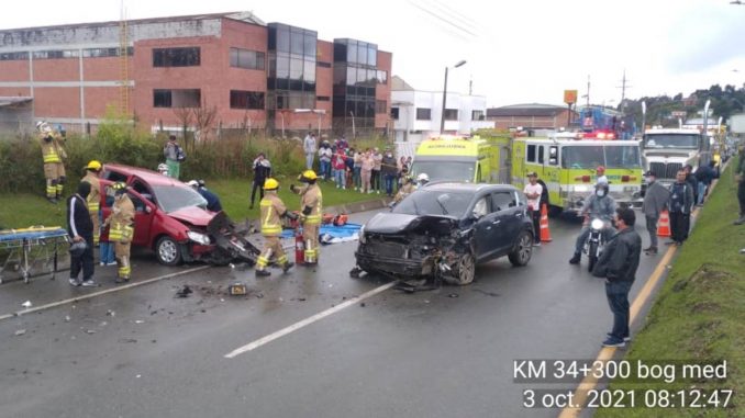 accidente autopista