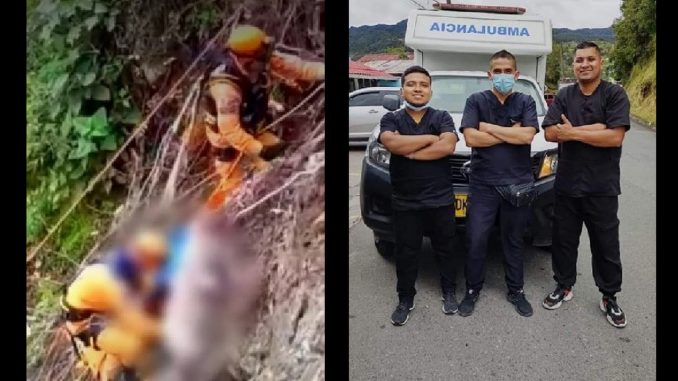Ambulancia se accidentó y murieron sus tres ocupantes Ambulancia se accidentó y murieron sus tres ocupantes