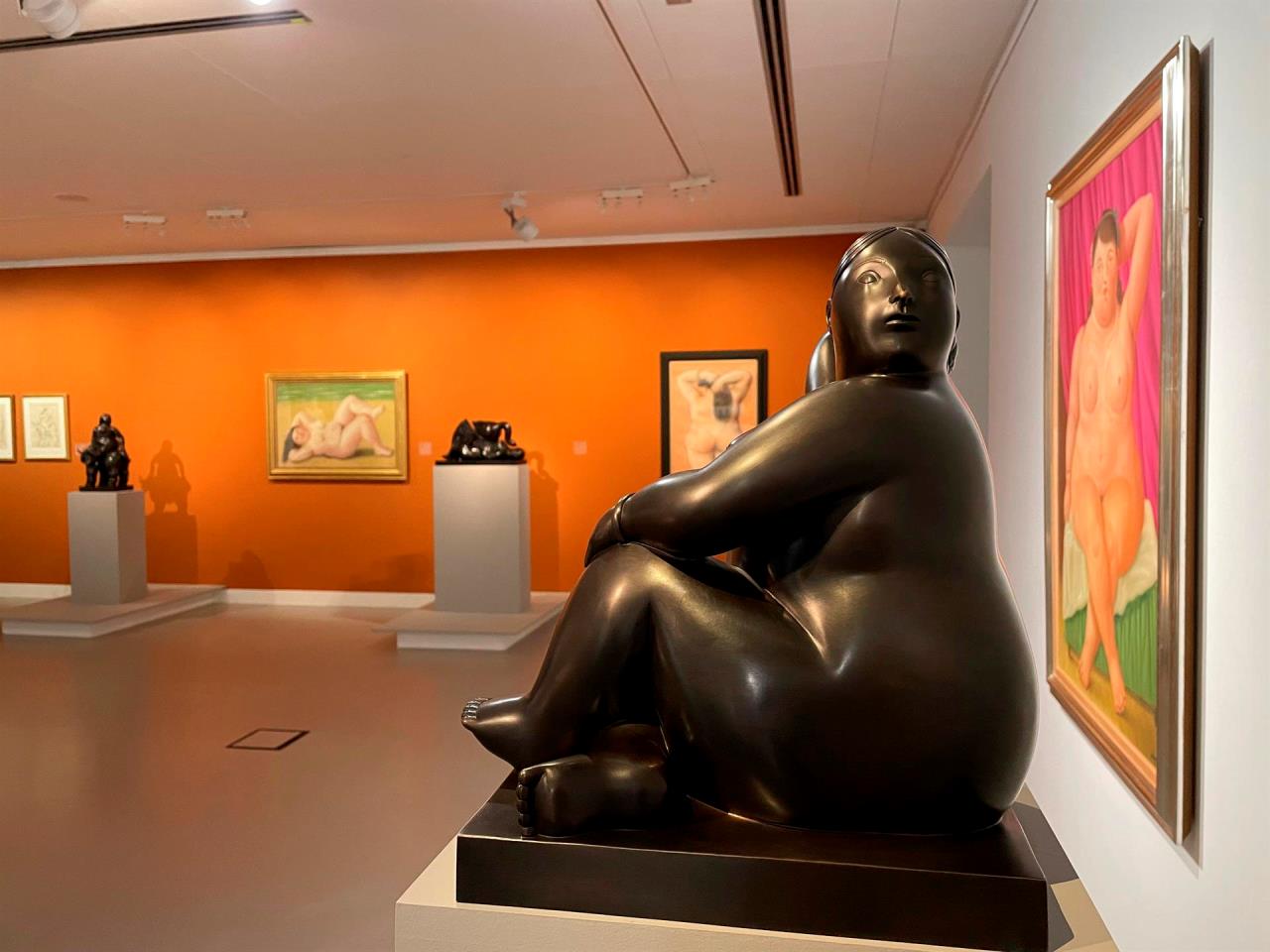 FOTOS Y VIDEO. Primera exposición de Botero en Bélgica: Más allá de las formas 2 botero belgica2