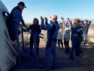 El "capitán Kirk" viaja al espacio a bordo del cohete de Bezos 1 capitán Kirk